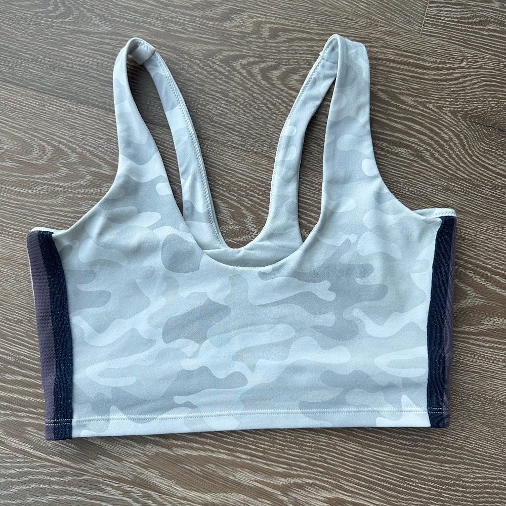 Spiritual Gangster winter Camo Shakti Bramo Crop top / sports bra